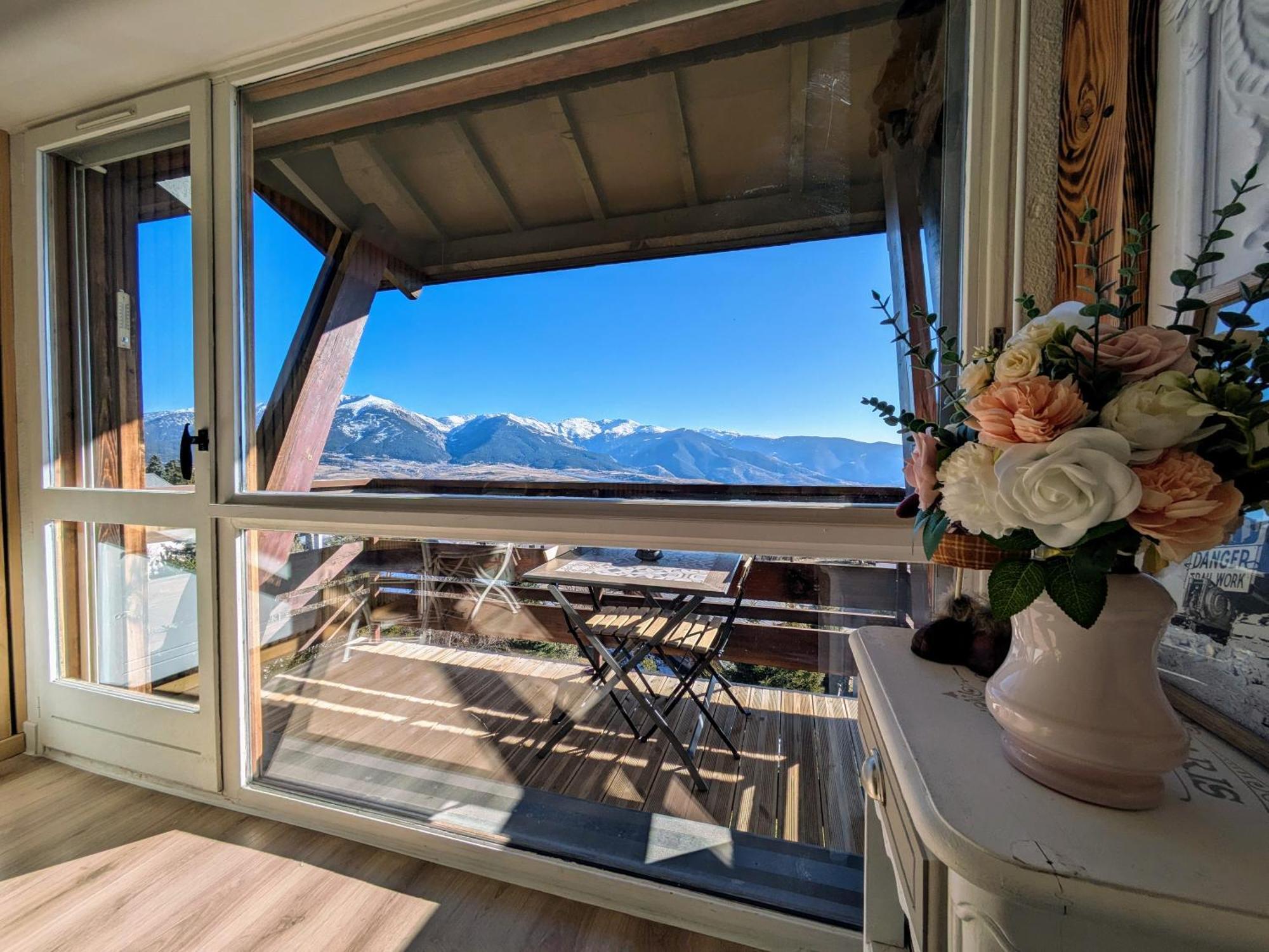 Appartement Le Ptit Cocon à Font-Romeu-Odeillo-Via Extérieur photo