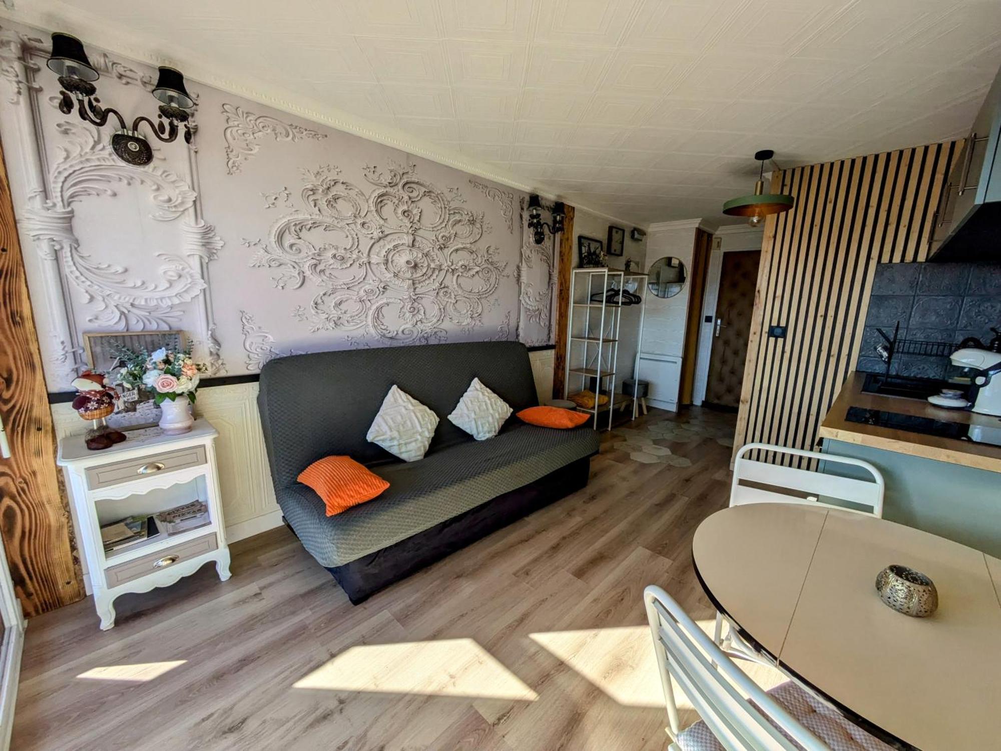 Appartement Le Ptit Cocon à Font-Romeu-Odeillo-Via Extérieur photo